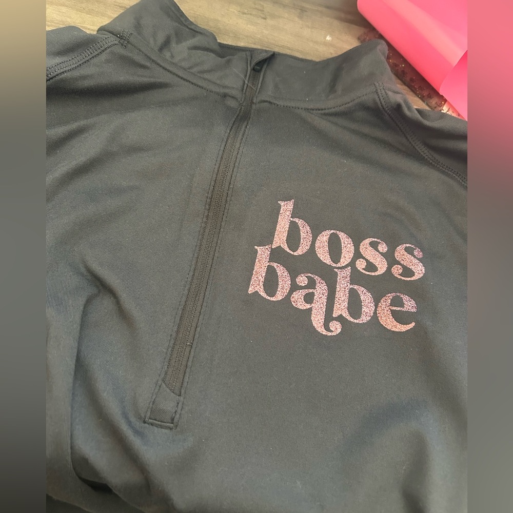 Boss babe sweater